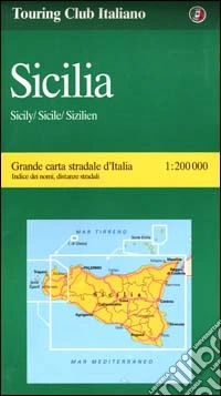 Sicilia 1:200.000 libro