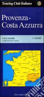 Provenza. Costa Azzurra 1:250.000 libro