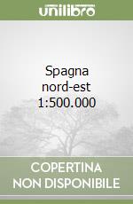 Spagna nord-est 1:500.000 libro