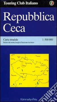Repubblica Ceca. Repubblica Slovacca 1:500.000
