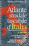 Atlante stradale tascabile d'Italia 1:500.000 libro