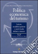 Politica economica del turismo libro