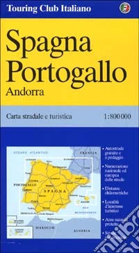 Spagna. Portogallo 1:800.000