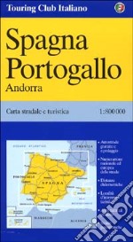 Spagna. Portogallo 1:800.000 libro