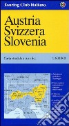 Austria, Svizzera, Slovenia 1:800.000 libro