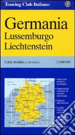 Germania, Lussemburgo, Liechtenstein 1:800.000 libro