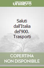 Saluti dall'Italia del'900. Trasporti libro