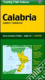 Calabria 1:200.000 libro