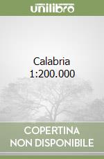 Calabria 1:200.000 libro