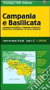 Campania e Basilicata 1:200.000 libro