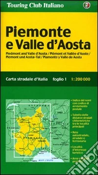 Piemonte e Valle d'Aosta 1:200.000