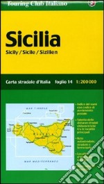 Sicilia 1:200.000 libro