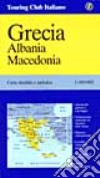 Grecia. Albania 1:800.000 libro