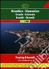 Croazia, Slovenia 1:150.000 e 1:3.500.000 libro