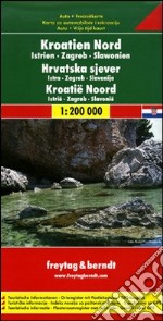 Croazia nord 1:200.000 libro