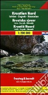 Croazia nord 1:200.000 libro