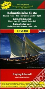 Costa dalmata 1:150.000 libro