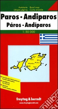 Paros-Andiparos 1:50.000 libro