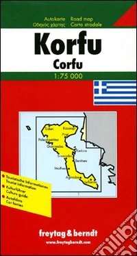Corfù 1:75.000 libro