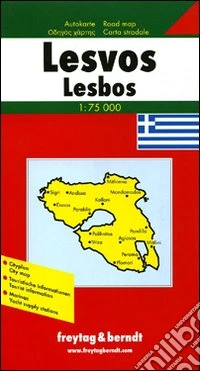 Lesbo 1:75.000 libro