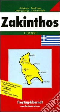 Zante 1:50.000 libro
