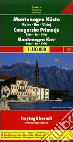 Litorale montenegrino 1:100.000 libro