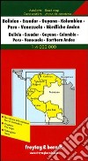 Bolivia, Ecuador, Guayana, Colombia, Perù, Venezuela, Ande del Nord 1:4.000.000 libro