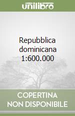 Repubblica dominicana 1:600.000 libro