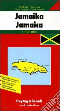 Giamaica 1:300.000 libro