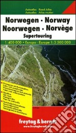 Norvegia. Atlante stradale 1:400.000 Europa 1:3.500.000 libro