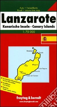 Lanzarote 1:75.000 libro