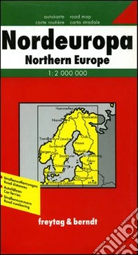 Europa settentrionale 1:2.000.000 libro