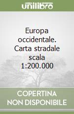 Europa occidentale. Carta stradale scala 1:200.000 libro