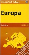 Europa fisica 1:5.000.000 libro