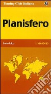 Planisfero. Carta fisica 1:33.000.000 libro