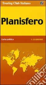 Planisfero. Carta politica 1:33.000.000 libro