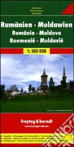 Romania. Moldavia 1:500.000 libro