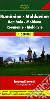 Romania. Moldavia 1:500.000 libro