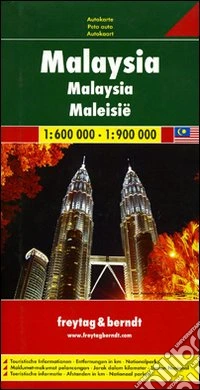 Malaysia 1:600.000-1:900.000 libro