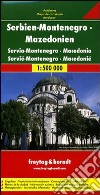 Serbia-Montenegro, Macedonia 1:500.000. Carta stradale. Ediz. multilingue libro