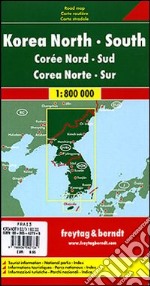 Korea north south 1:800.000 libro