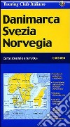Danimarca, Svezia, Norvegia 1:800.000 libro