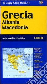 Grecia Albania Macedonia 1:800.000 libro