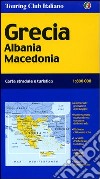 Grecia Albania Macedonia 1:800.000 libro