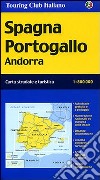 Spagna. Portogallo 1:800.000 libro