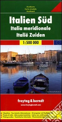 Sud Italia 1:500.000. Carta stradale. Ediz. multilingue libro