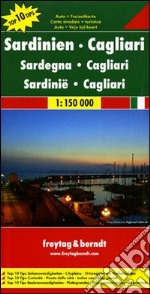 Sardegna, Cagliari 1:150.000. Carta stradale e turistica. Ediz. multilingue libro