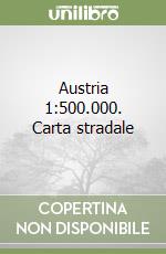 Austria 1:500.000. Carta stradale libro