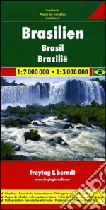 Brasile 1:2.000.000 - 1:3.000.000. Carta stradale. Ediz. multilingue libro