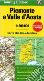 Piemonte e Valle d'Aosta 1:200.000 libro